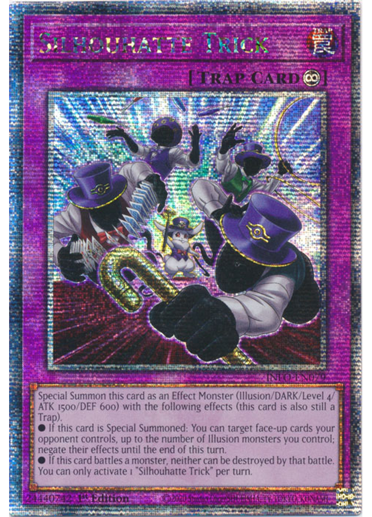 Silhouhatte Trick (Quarter Century Secret Rare 1st Edition)