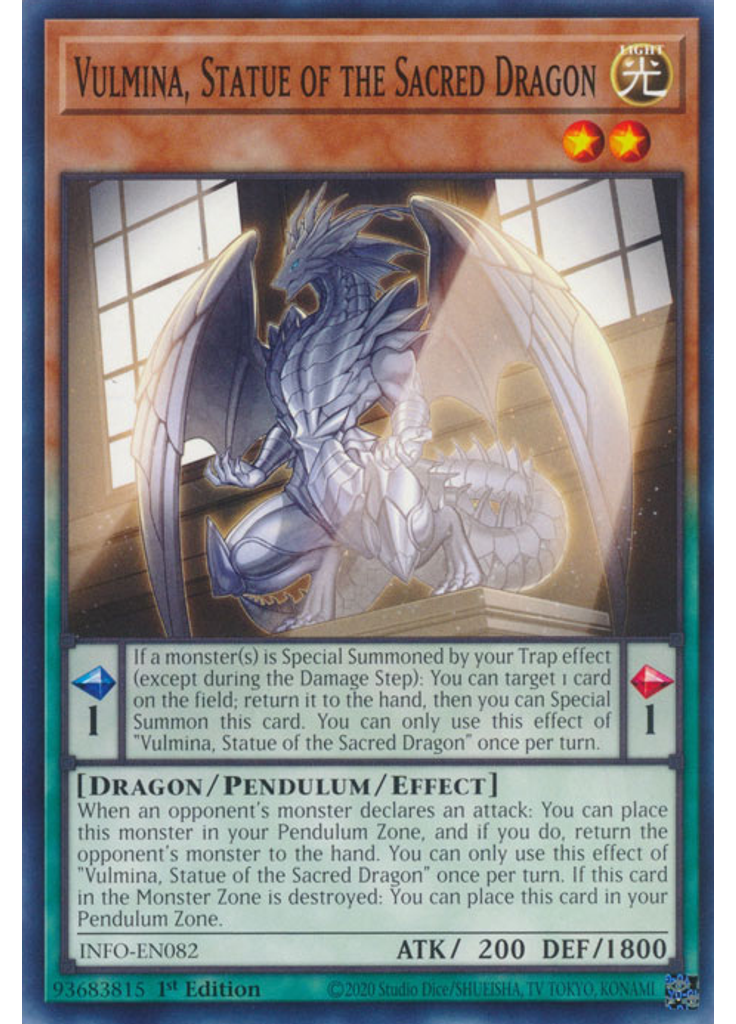 Vulmina, Statue of the Sacred Dragon