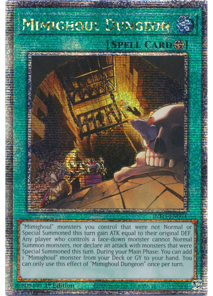 Mimighoul Dungeon (Quarter Century Secret Rare 1st Edition)
