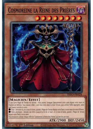 Cosmoreine la Reine des Prières