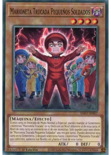 Marioneta Trucada Pequeños Soldados