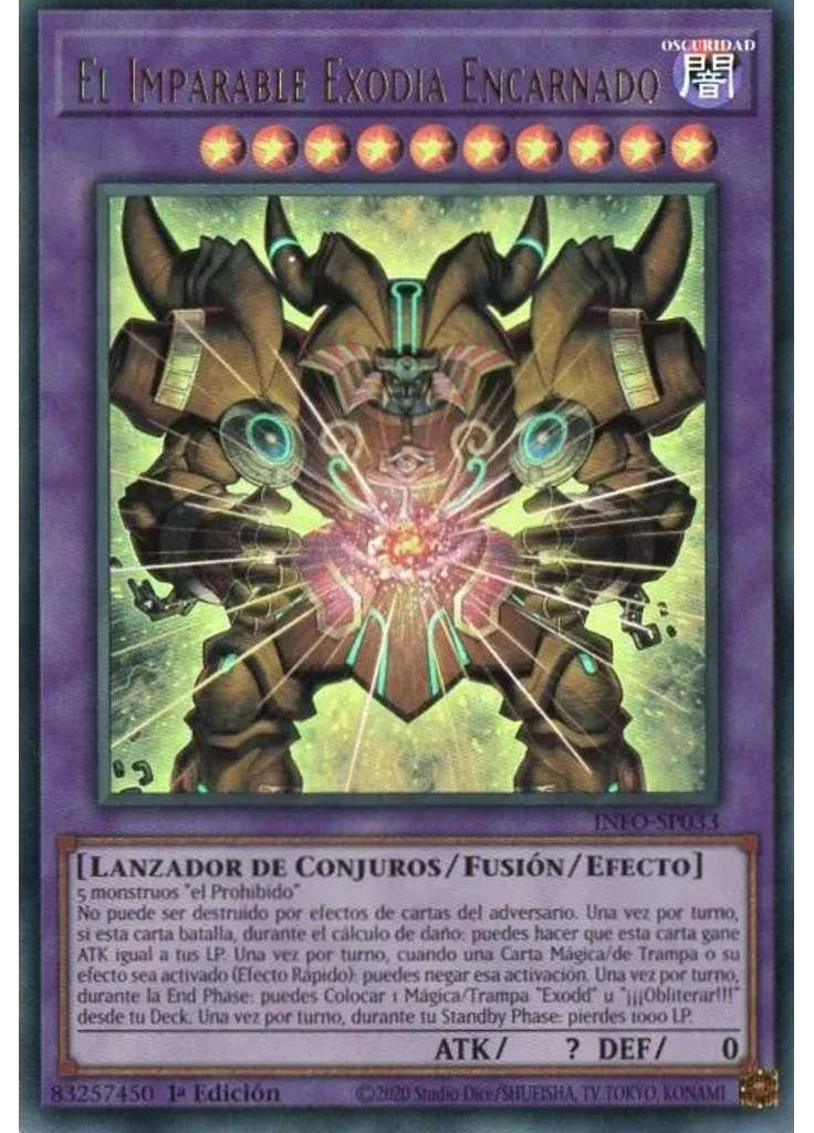 El Imparable Exodia Encarnado