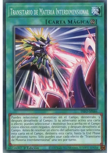 Transitario de Materia Interdimensional