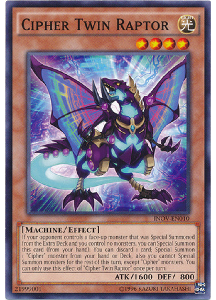 Cipher Twin Raptor (Common Unlimited)