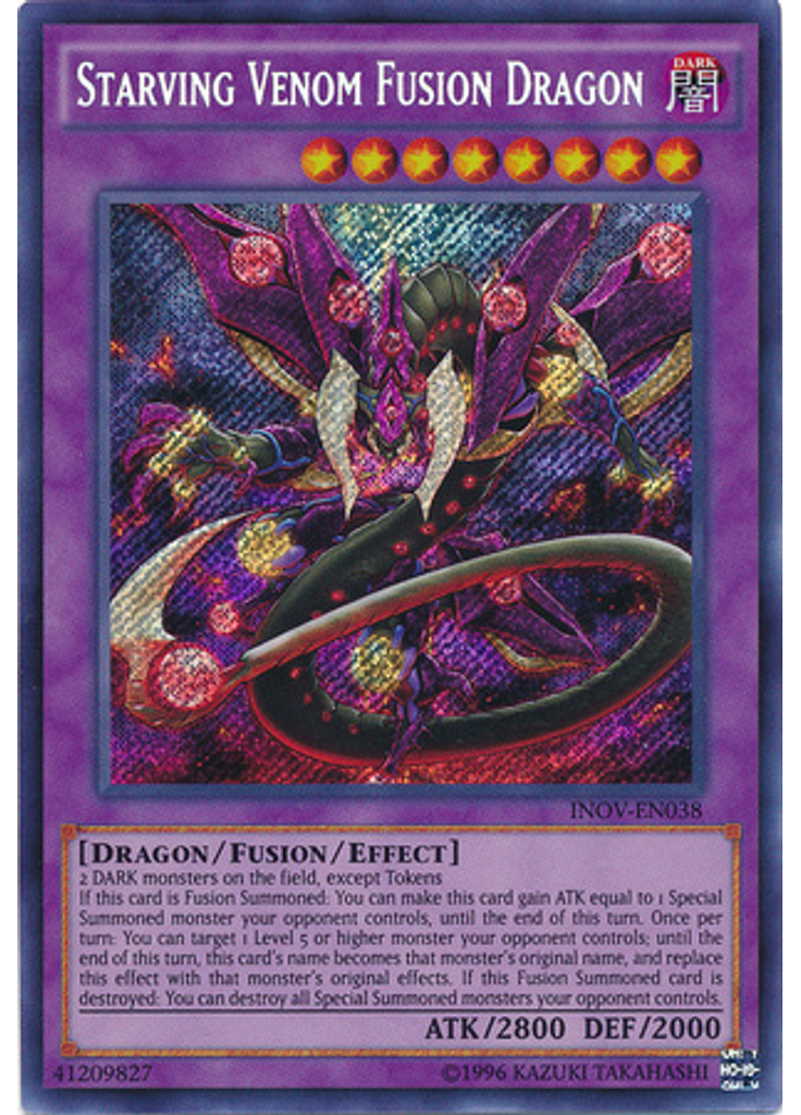 Starving Venom Fusion Dragon (Secret Rare Unlimited)