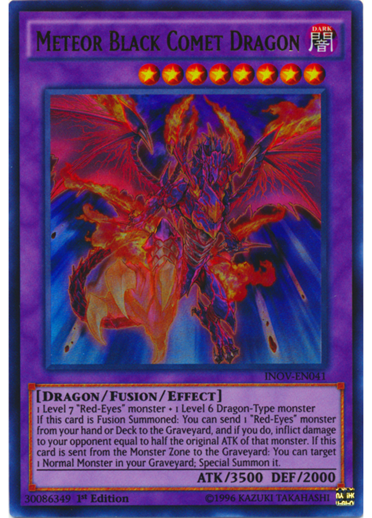 Meteor Black Comet Dragon