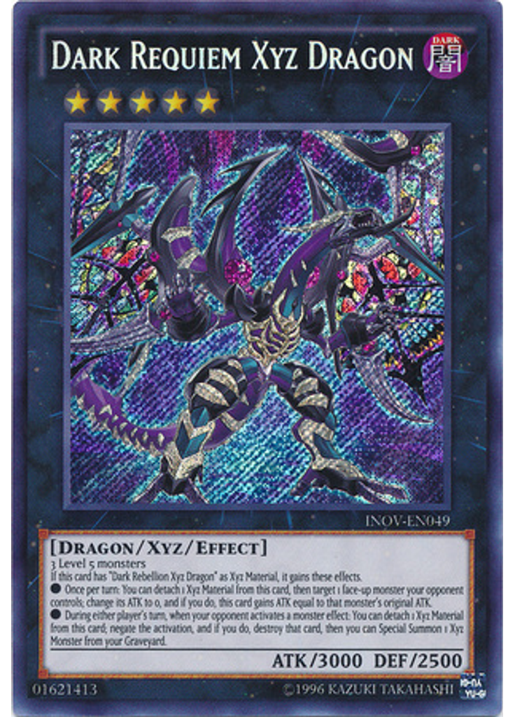 Dark Requiem Xyz Dragon (Secret Rare Unlimited)