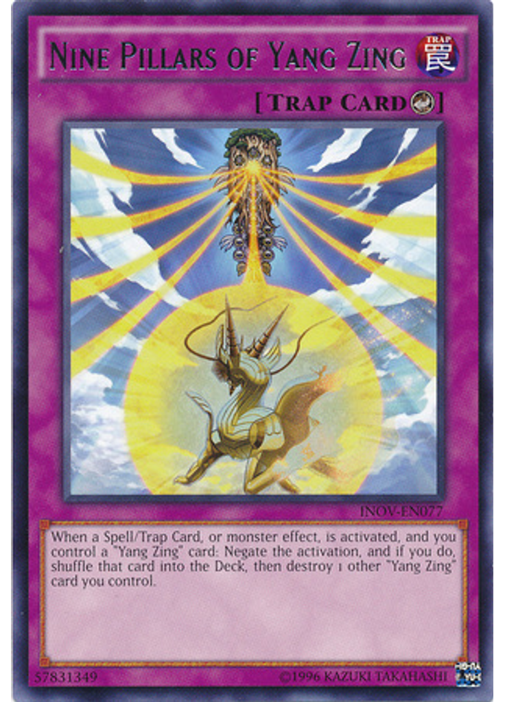 Nine Pillars of Yang Zing (Rare Unlimited)