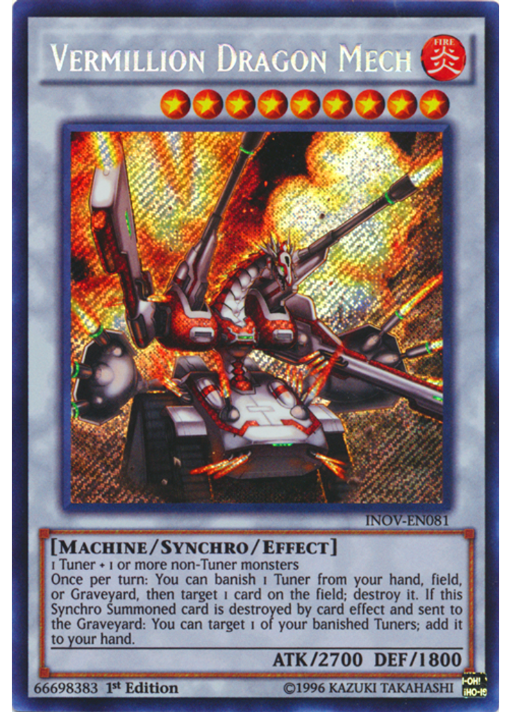 Vermillion Dragon Mech