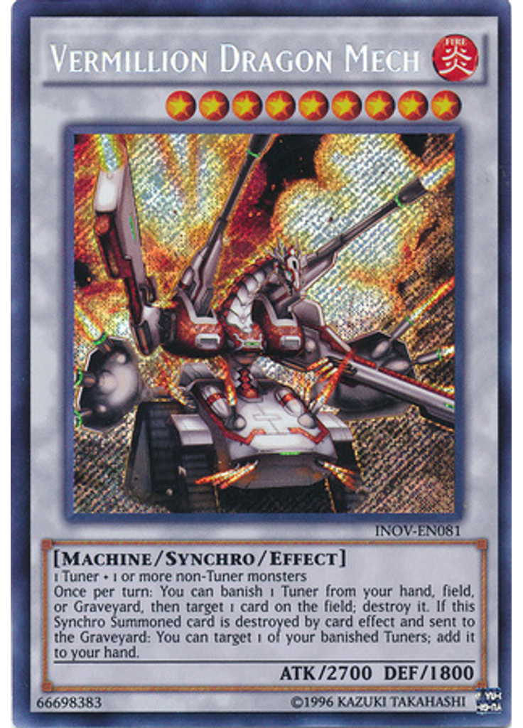 Vermillion Dragon Mech (Secret Rare Unlimited)