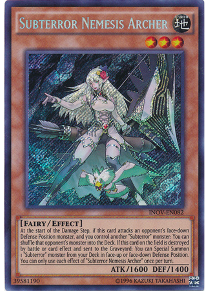 Subterror Nemesis Archer (Secret Rare Unlimited)