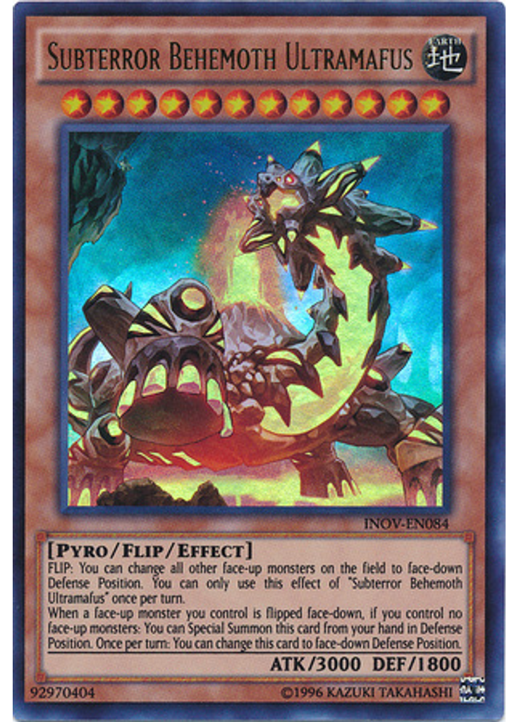 Subterror Behemoth Ultramafus (Ultra Rare Unlimited)