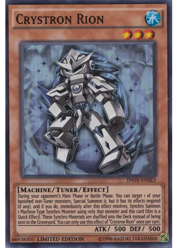 Crystron Rion — Invasion: Vengeance: Special Edition