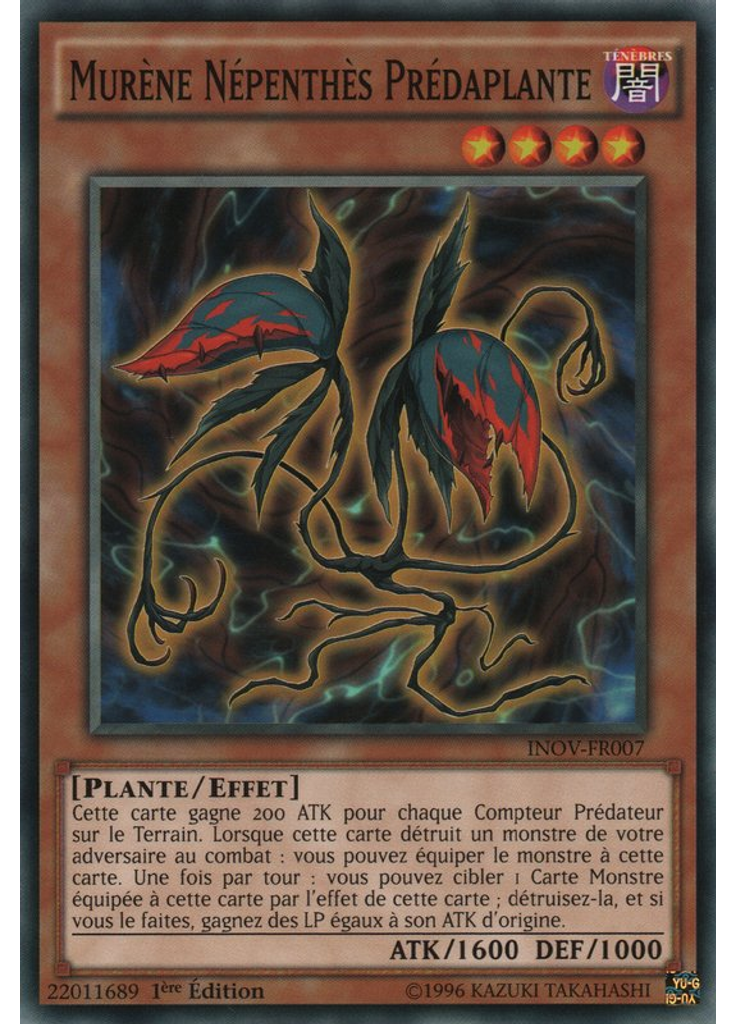 Murène Népenthès Prédaplante