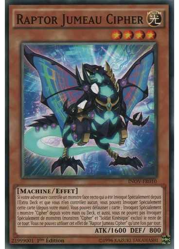 Raptor Jumeau Cipher