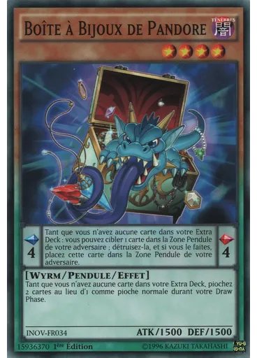 Boîte à Bijoux de Pandore