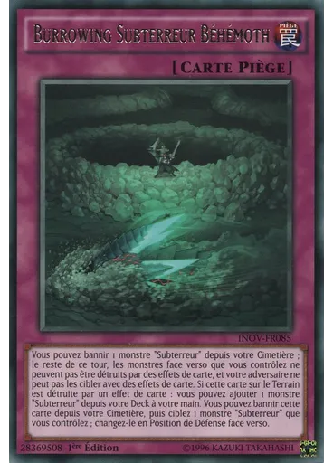 Burrowing Subterreur Béhémoth