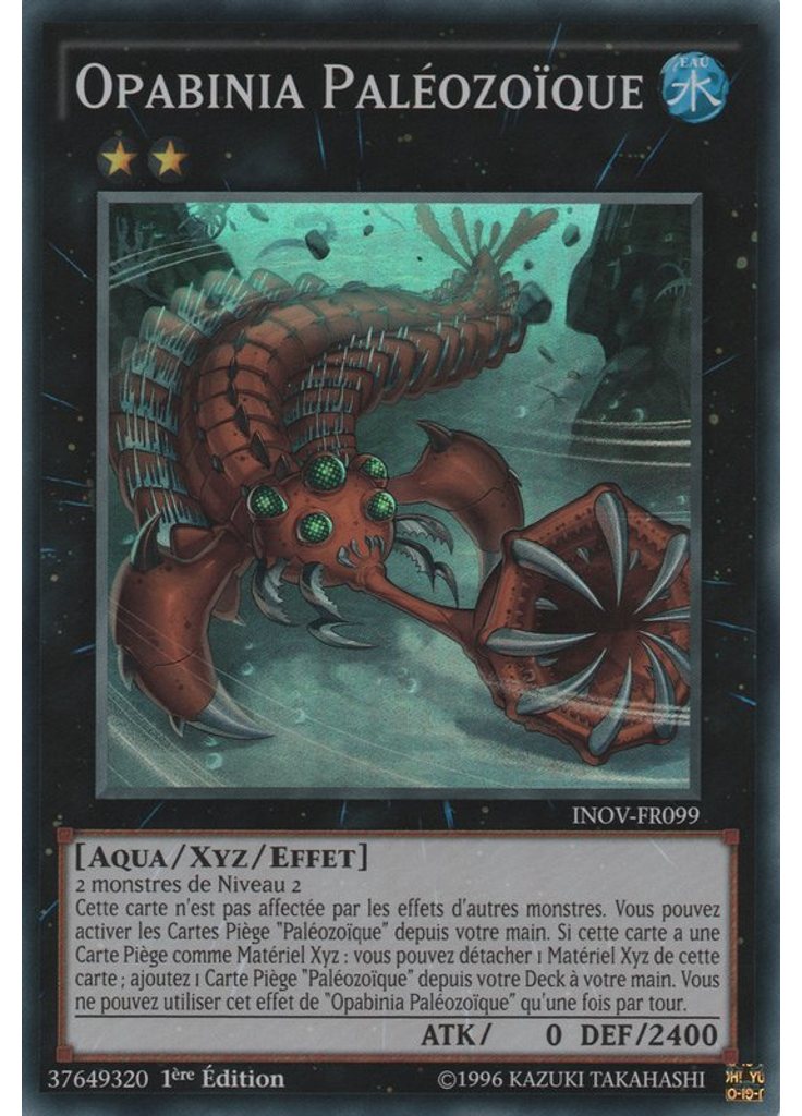 Opabinia Paléozoïque