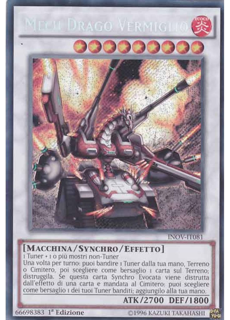 Mech Drago Vermiglio
