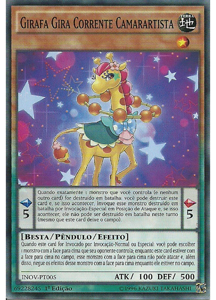 Girafa Gira Corrente Camarartista