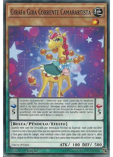 Girafa Gira Corrente Camarartista