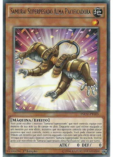Samurai Superpesado Alma Pacificadora