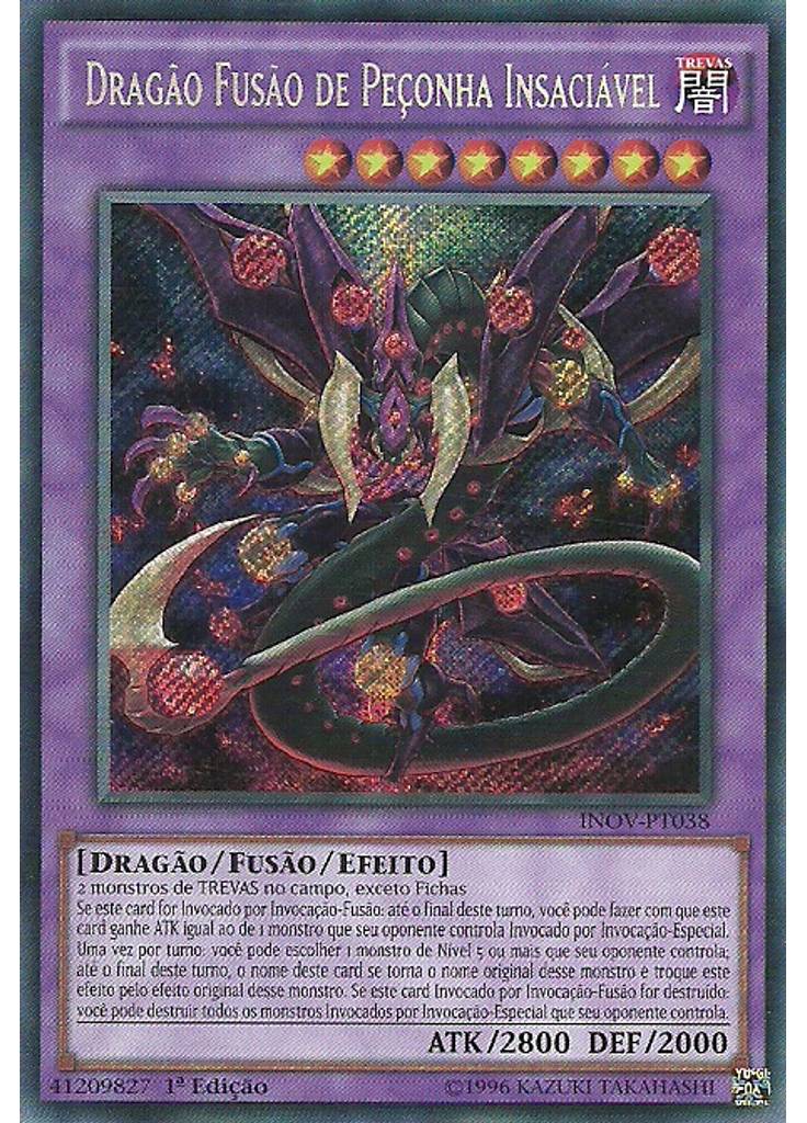 Dragão Fusão de Peçonha Insaciável