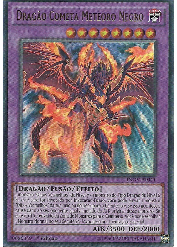 Dragão Cometa Meteoro Negro