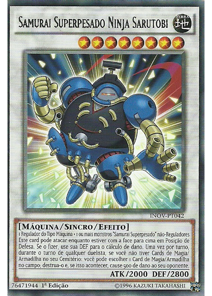 Samurai Superpesado Ninja Sarutobi