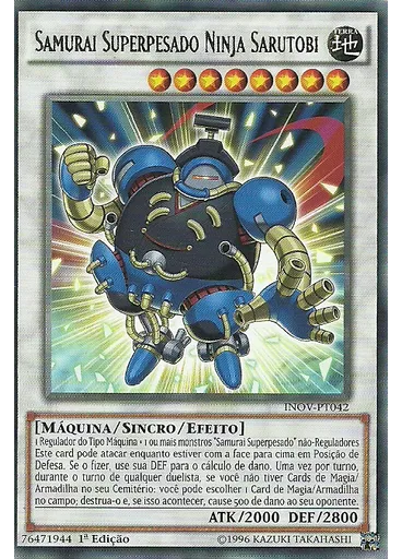 Samurai Superpesado Ninja Sarutobi