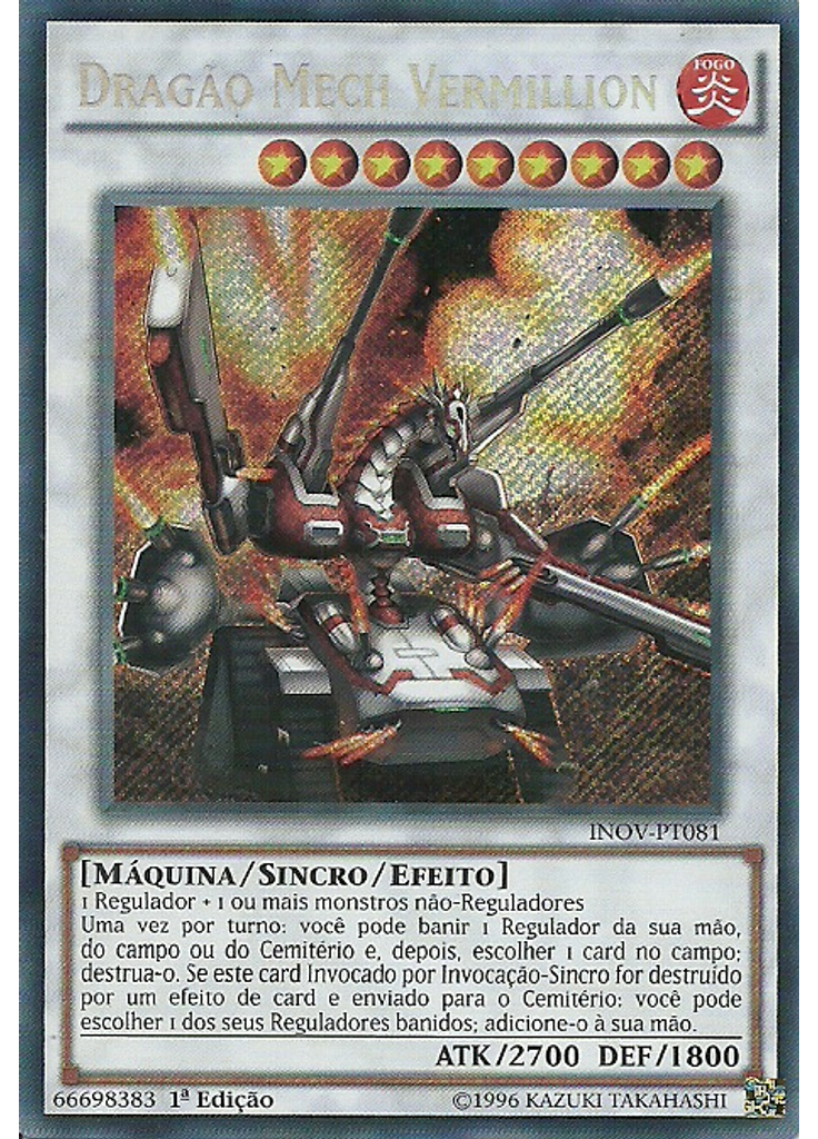 Dragão Mech Vermillion