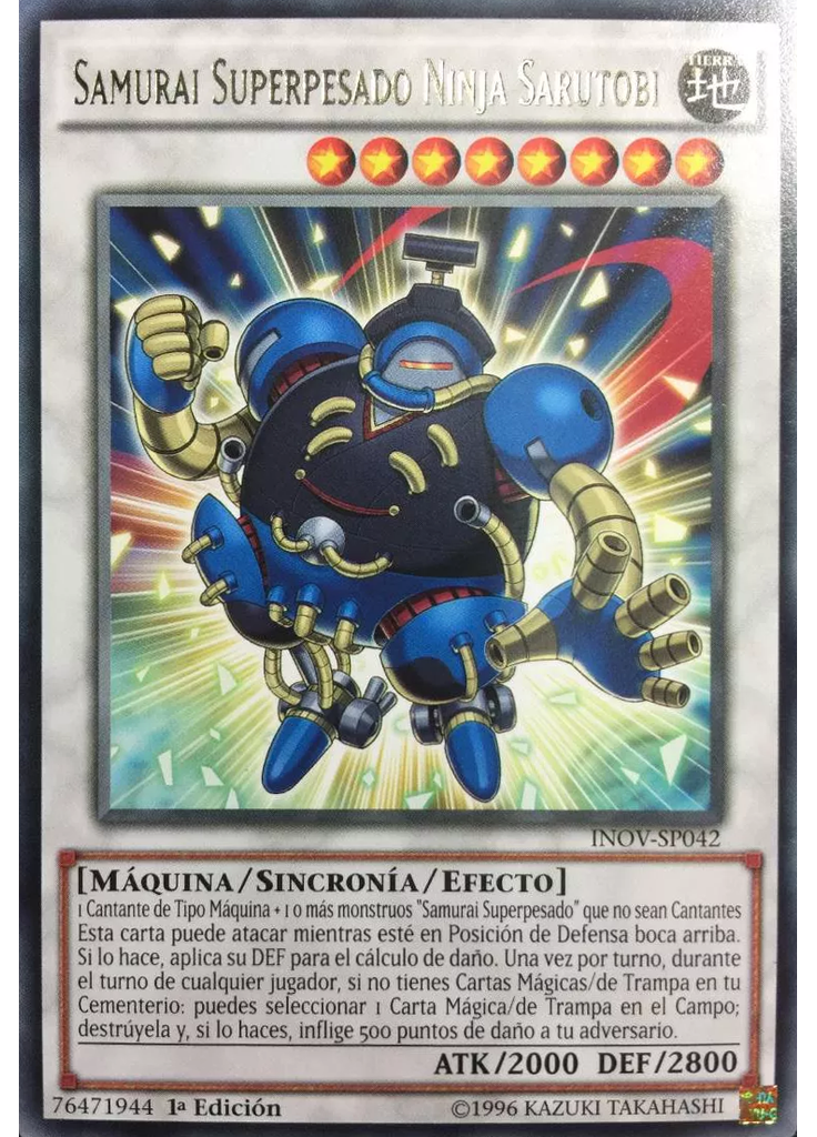 Samurai Superpesado Ninja Sarutobi