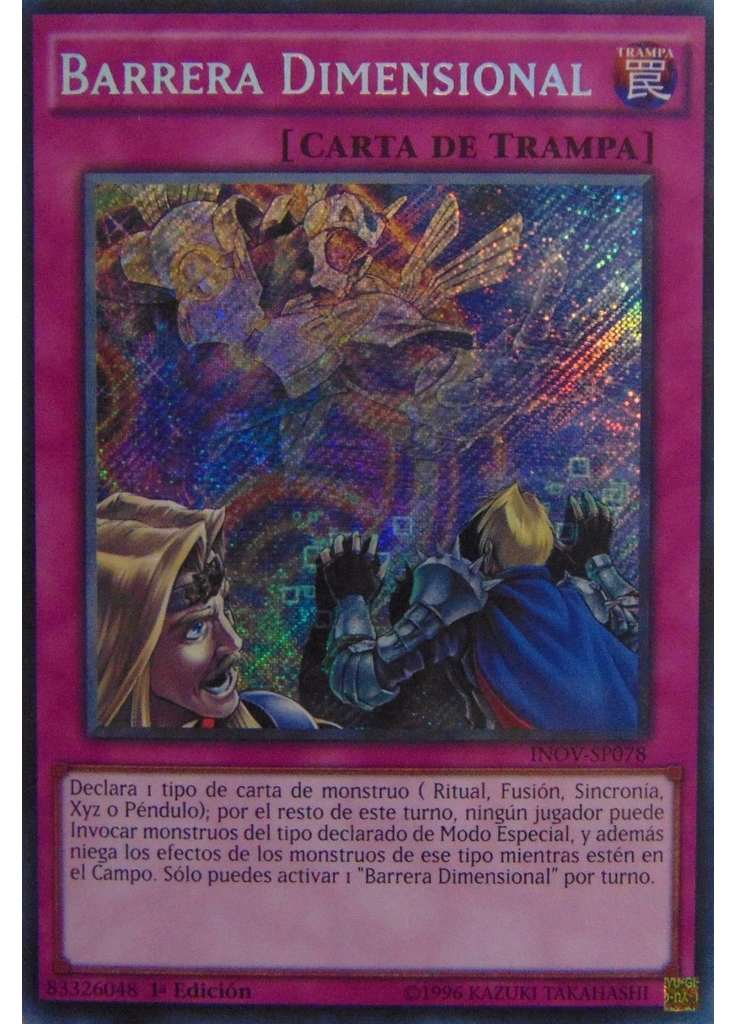 Barrera Dimensional