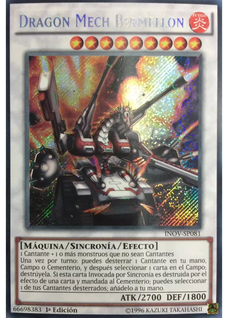 Dragón Mech Bermellón