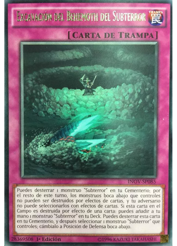 Excavación del Behemoth del Subterror