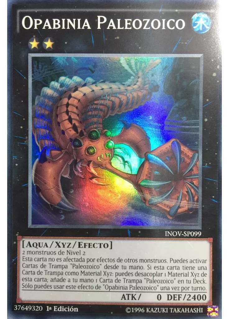 Opabinia Paleozoico