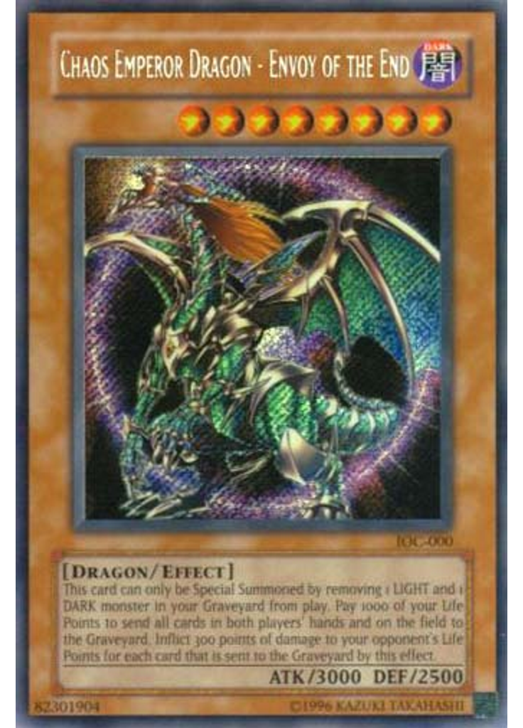 Chaos Emperor Dragon - Envoy of the End (Secret Rare Unlimited)