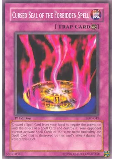Cursed Seal of the Forbidden Spell