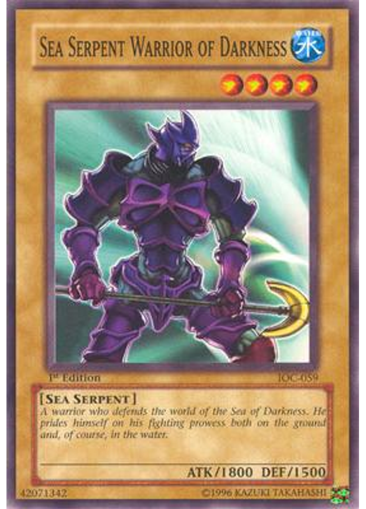 Sea Serpent Warrior of Darkness