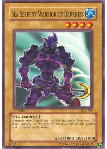 Sea Serpent Warrior of Darkness