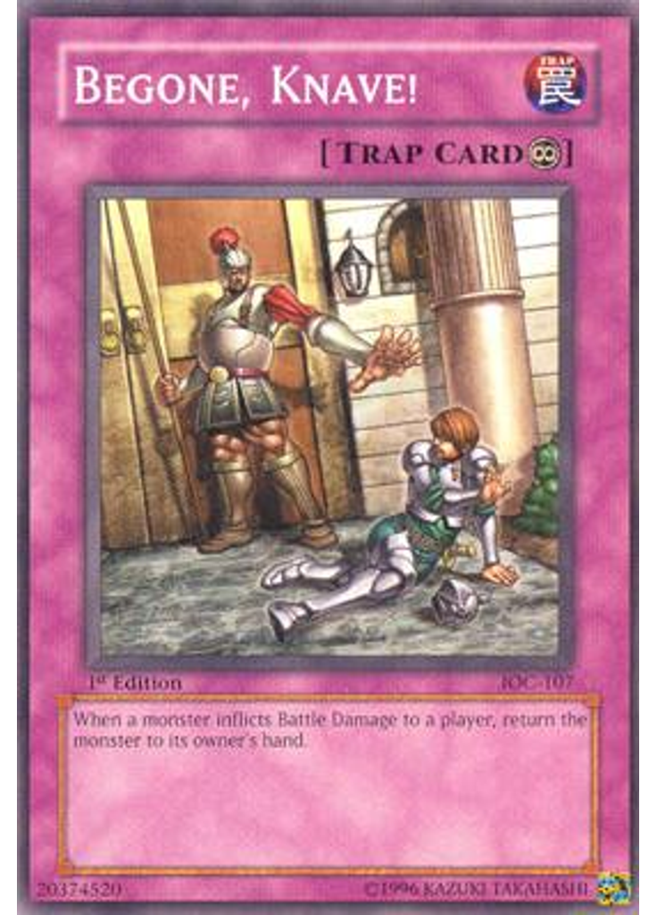 Begone, Knave!