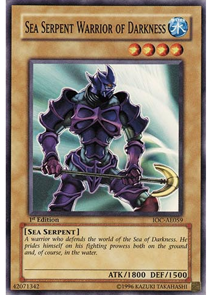 Sea Serpent Warrior of Darkness
