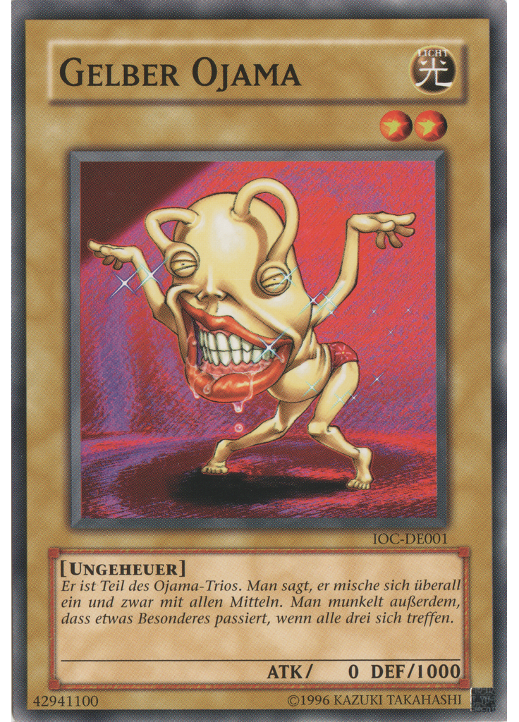 Gelber Ojama