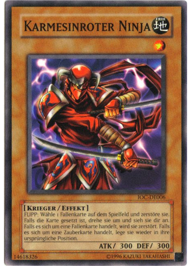 Karmesinroter Ninja
