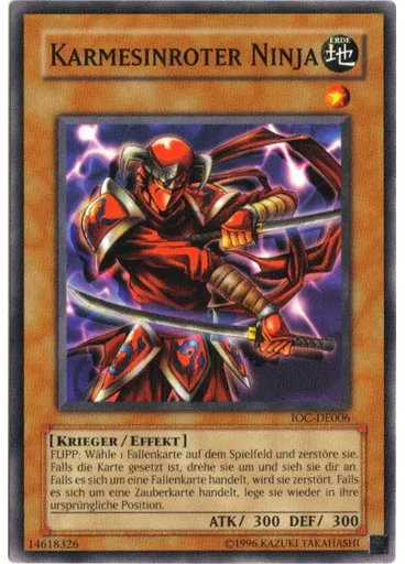 Karmesinroter Ninja