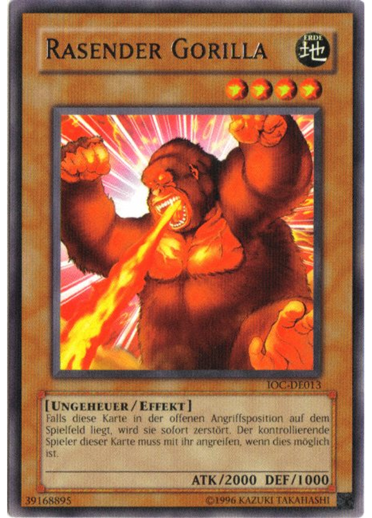 Rasender Gorilla