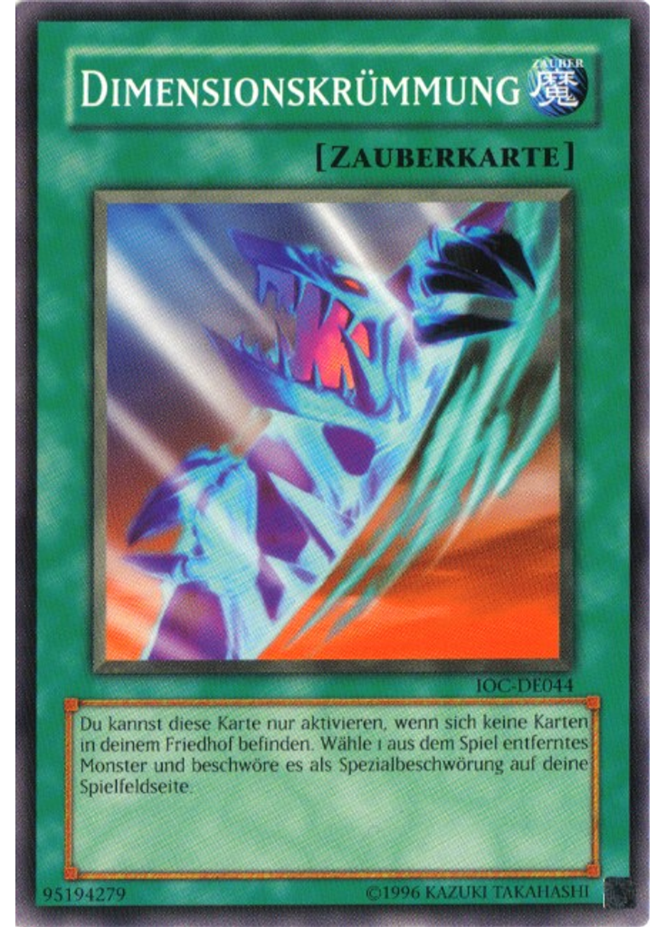 Dimensionskrümmung