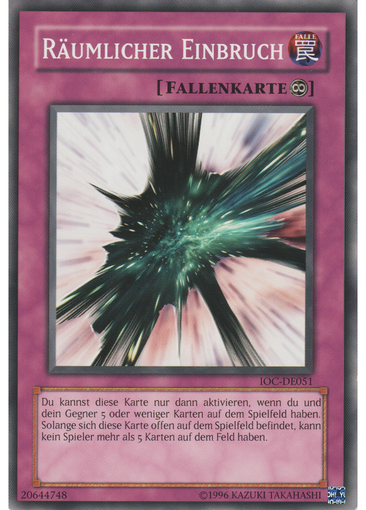 Räumlicher Einbruch