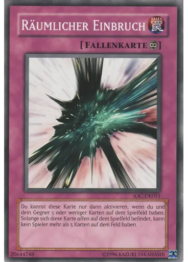 Räumlicher Einbruch