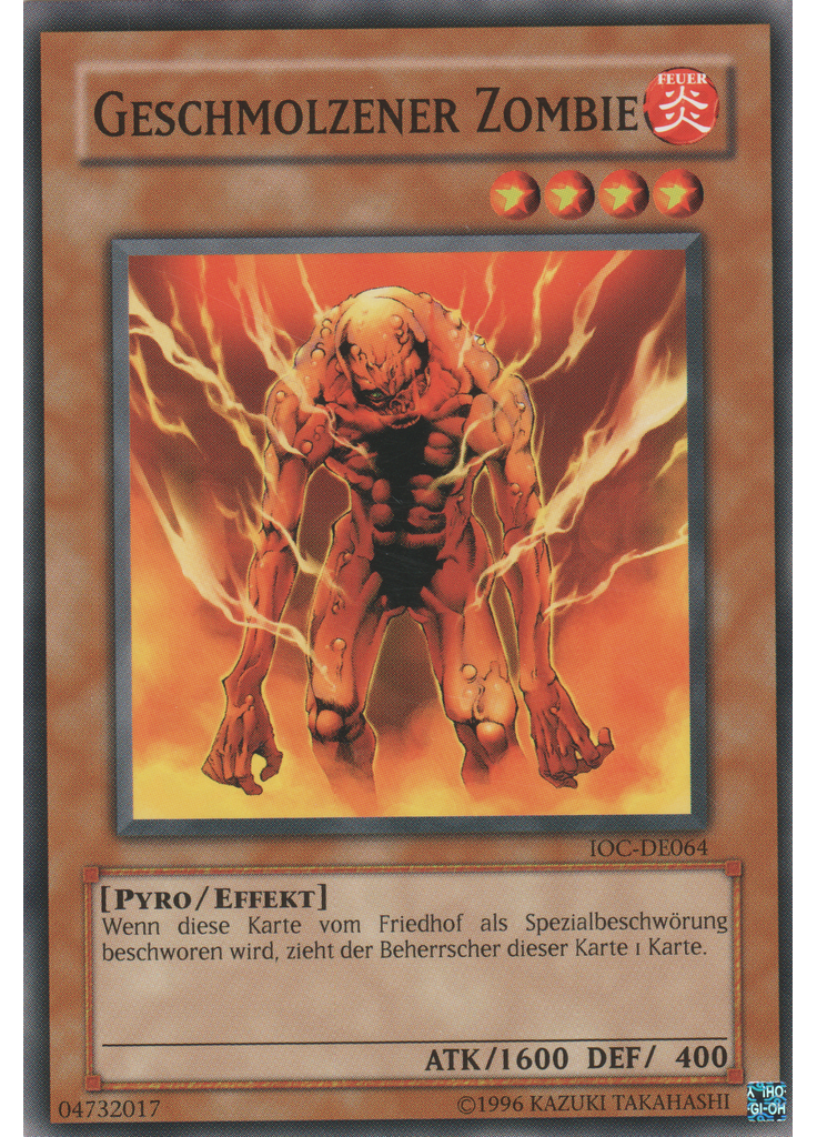 Geschmolzener Zombie